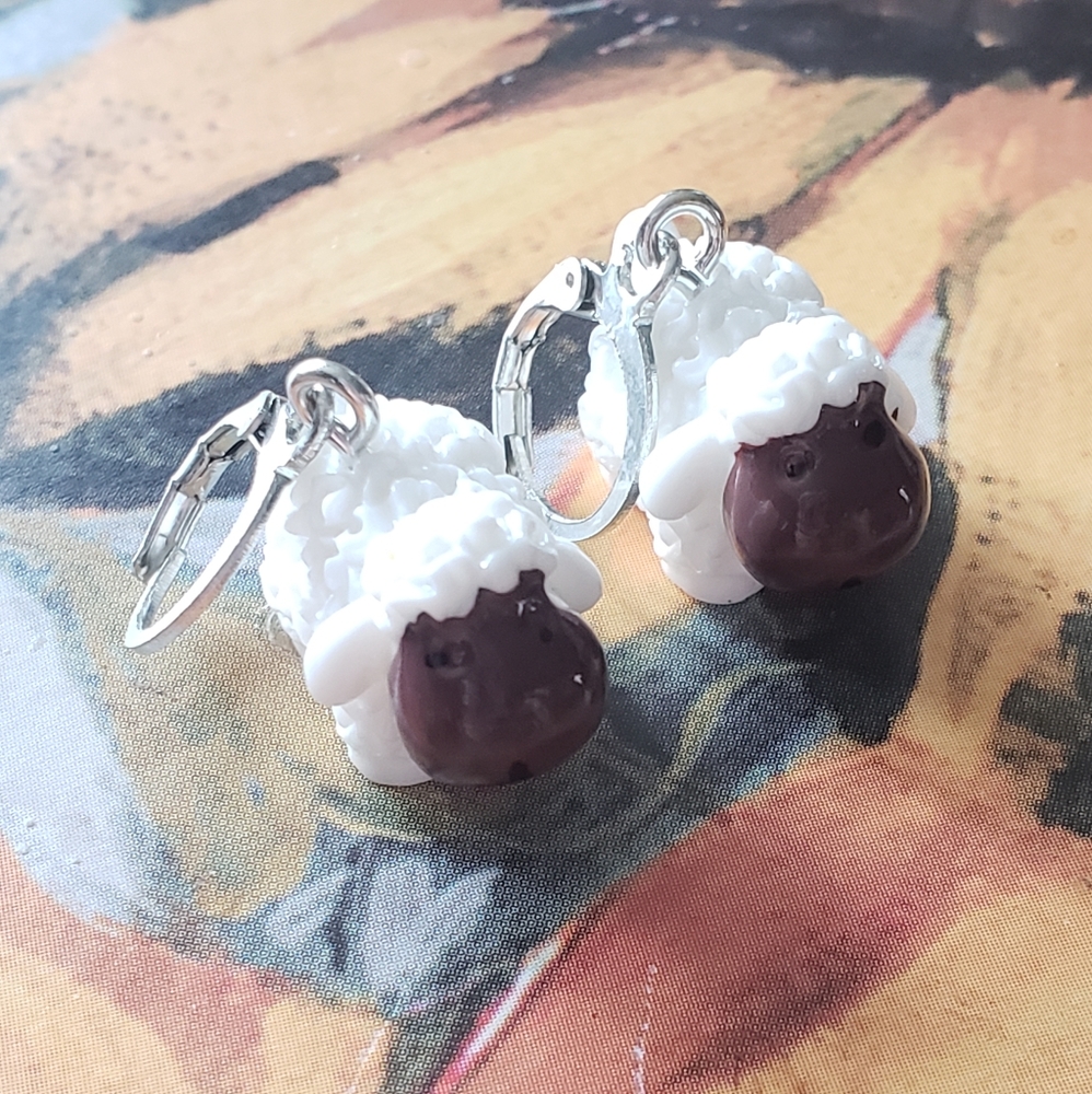 Sheep Earrings